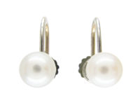 Pearl Screw on Earrings by Birks of Canada