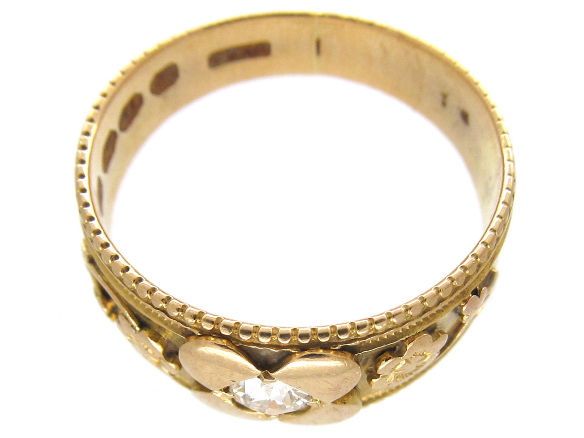Victorian Diamond Flower Ring (324F) | The Antique Jewellery Company