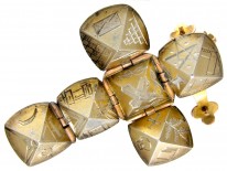 9ct Gold Masonic Ball Pendant
