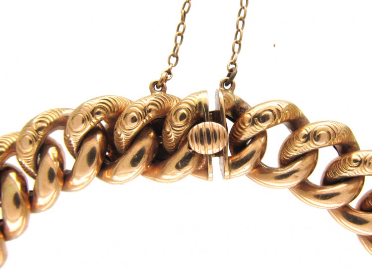 14ct Gold Curb Link Bracelet