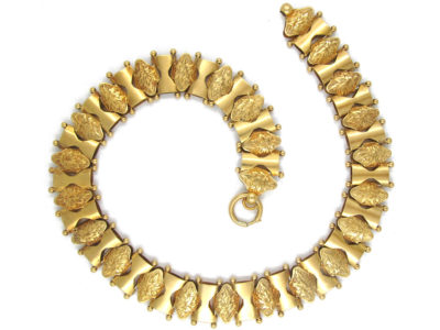 Silver Gilt Victorian Collar