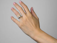 Victorian Natural Pearl & Diamond Ring