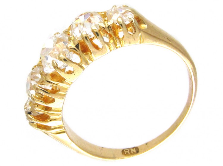 Victorian Five Stone Diamond Ring