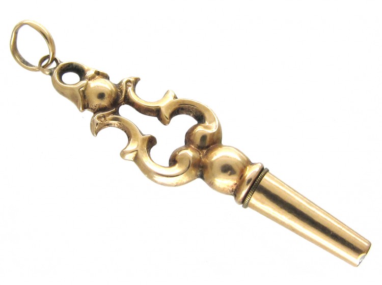 Regency Gold Watch Key Charm