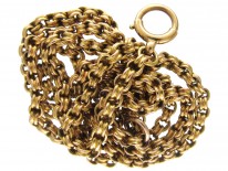 Victorian 9ct Gold 24 Inch Chain
