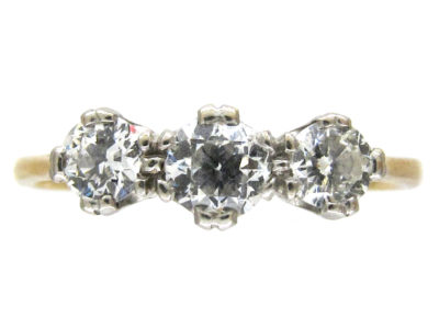Three Stone Diamond Ring