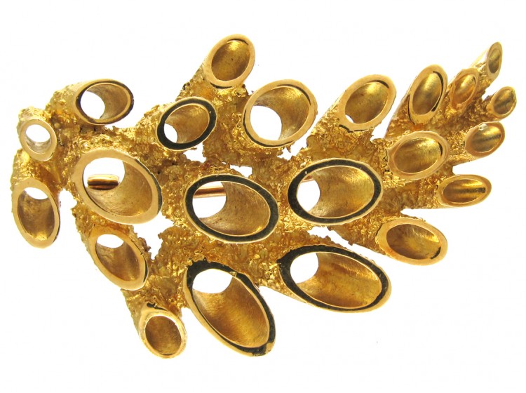 18ct Gold Brooch by John Donald