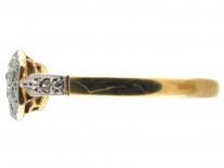 Art Deco 18ct & Platinum & Diamond Ring
