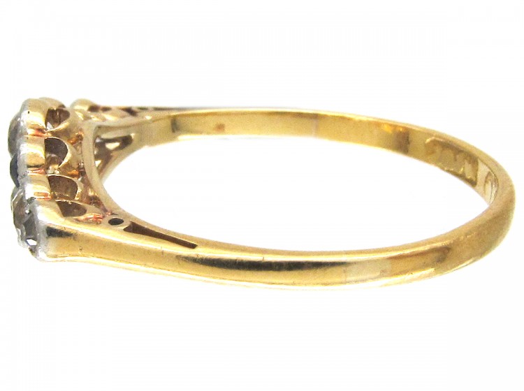 Edwardian Diamond & Sapphire Ring