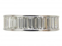 Eternity Ring set with Large Baguette Diamonds