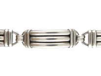 French Silver Articulated Bracelet