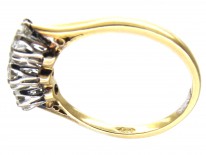 Art Deco Three Stone Diamond Ring