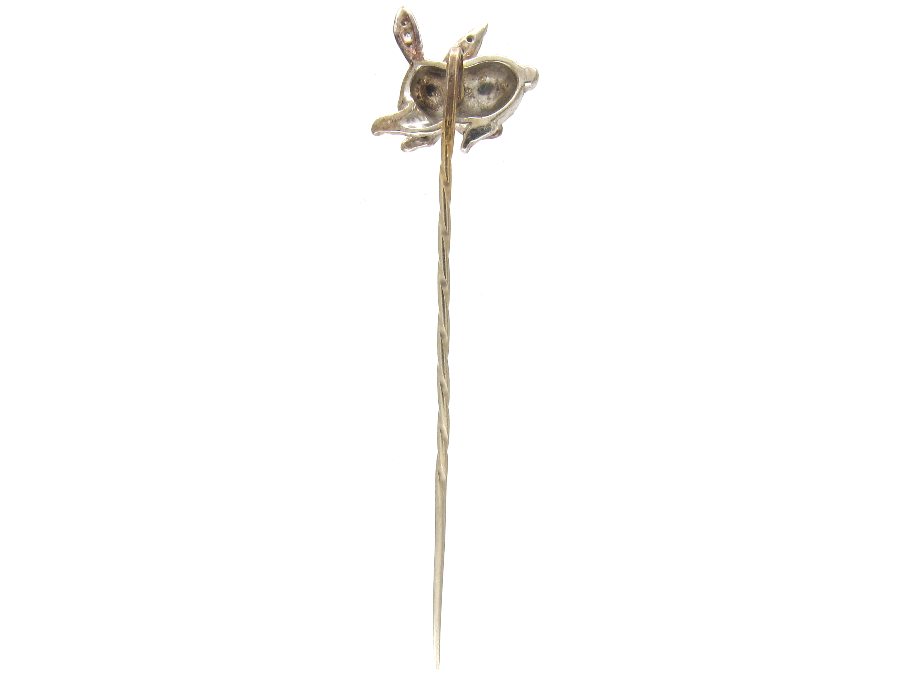 Edwardian Rose Diamond & Ruby Rabbit Stickpin (970F) | The Antique ...