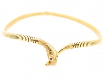 9ct Gold Snake Collar