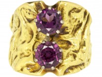 18ct Gold & Garnet Ring by Vivian Pitchford