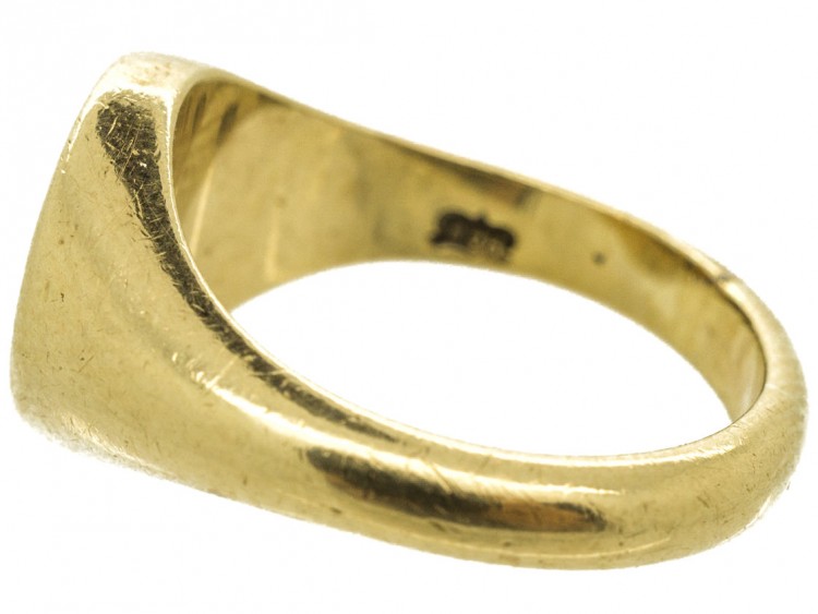 9ct Gold Signet Ring with Griffin Intaglio