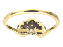 Art Deco Diamond Fan Ring