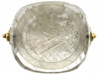 18ct Victorian Gold & Rock Crystal Masonic Swivel Seal