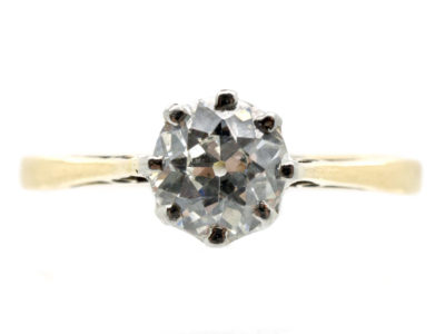 18ct Gold Diamond Solitaire Ring