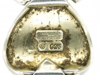 Theodor Farhner Silver Gilt & Marcasite Bracelet