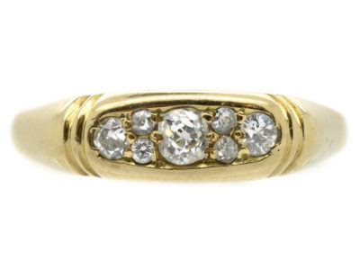 Victorian 18ct Gold & Diamond Ring