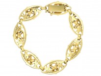 French Belle Epoque 18ct Gold Bracelet