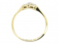 Art Deco Oval Diamond Cluster Ring