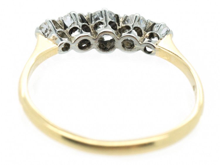 18ct Gold Diamond Five Stone Ring