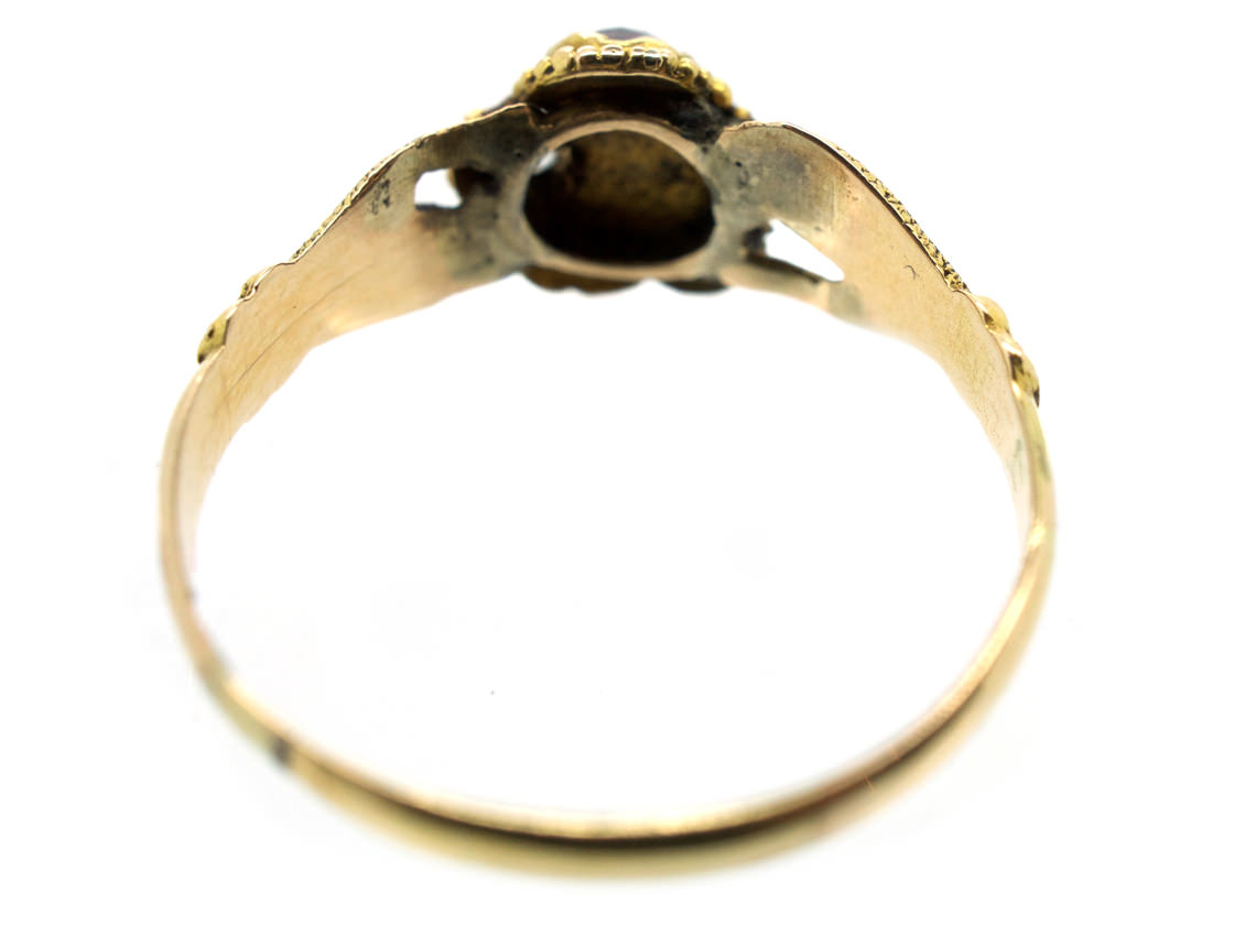 Late Georgian 15ct Gold Gem Set Token of Affection Ring (464G) | The ...