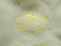 Victorian Diamond Crescent Moon Brooch in Original Case