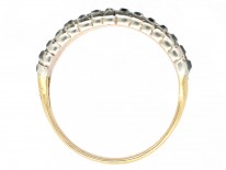 Georgian Two Row Diamond Ring
