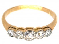 Edwardian Five Stone Diamond Ring