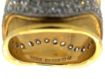 1970s 18ct Gold & Diamond Ring by De Vroomen