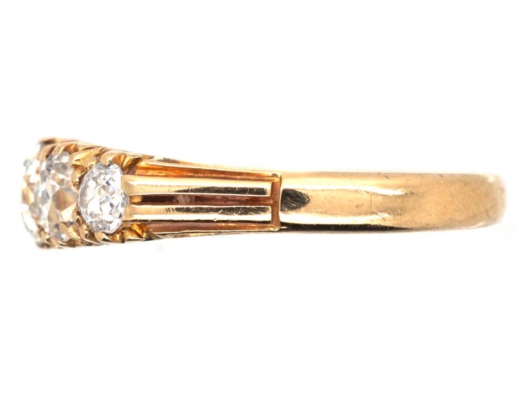 Victorian 18ct Gold Five Stone Ring