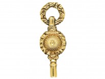 Georgian Gold Watch Key Charm