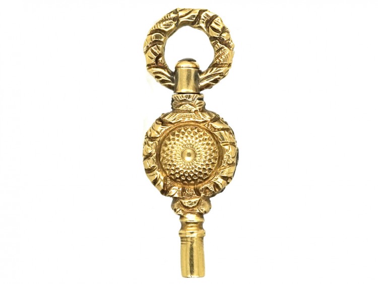 Georgian Gold Watch Key Charm