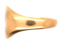 Victorian 15ct Gold Signet Ring with Eagle Intaglio
