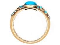 Regency 18ct Gold ​& Turquoise Ring