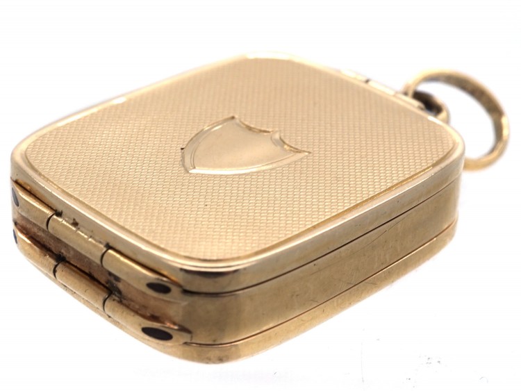 Victorian 15ct Gold Four Compartment Locket