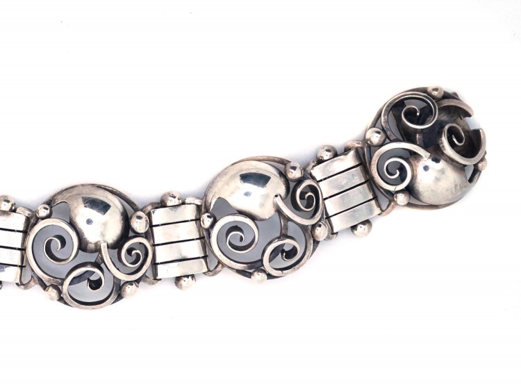 Danish Silver Bracelet by Henning Oddershede