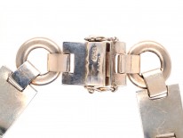 1950s 9ct White Gold Bracelet