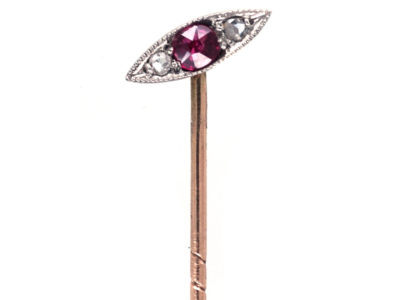 Ruby & Rose Diamond Eye Stick Pin