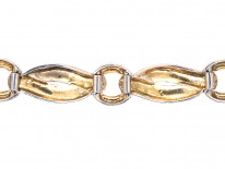 Theodor Farhner Art Deco Silver Gilt & Marcasite Bracelet