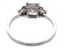 Platinum & Diamond Baguette Cut Ring