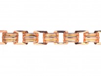 1930s Gold Interlinked Bracelet
