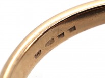 French Art Deco Platinum & Diamond Set Ring