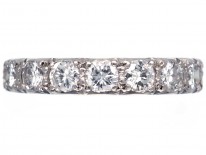 Art Deco Diamond Set Eternity Ring