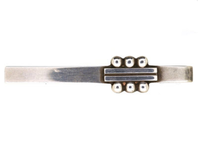 Silver Tie Clip By Georg Jensen
