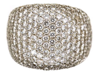 18ct Gold Diamond Pavé set Ring