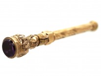 Victorian 9ct Gold Toothpick